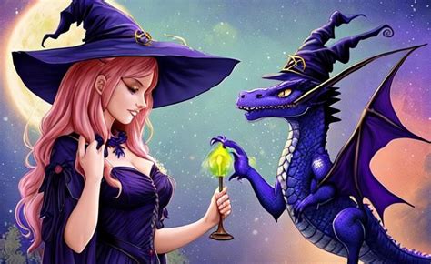 The newly wed life of a witch and a dragon
